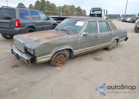 1982 Mercury Cougar from USA, damaged, VIN 1MEBP7732CA612162